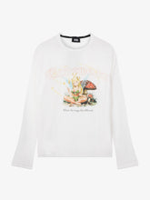 T-Shirt a Maniche Lunghe Gothic - Osso | GCDS