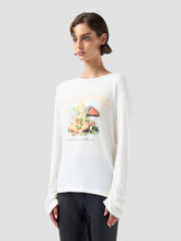 T-Shirt a Maniche Lunghe Gothic - Osso | GCDS
