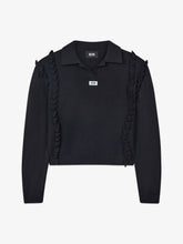 Polo in Maglia Medusa - Nero | GCDS