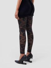 Leggings in Pizzo con Logo - Abbigliamento Donna | GCDS