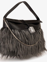 Mega Comma in Pelliccia Nera - Accessori Donna | GCDS
