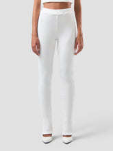 Ribbed Leggings - Cloud Dancer | GCDS