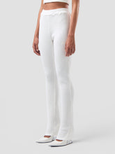 Ribbed Leggings - Cloud Dancer | GCDS