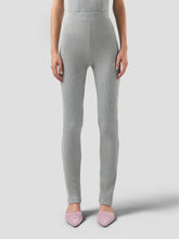 Ribbed Leggings - Drizzle | GCDS