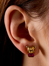 Coraggio Bear Earrings - ALL FULL PRICE | GCDS