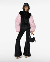 Gcds Band Logo Velvet Hoodie - ALL PRODUCT DISCOUNT | GCDS