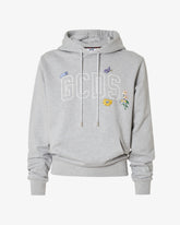 Embroidered Regular Hoodie - ALL PRODUCT DISCOUNT | GCDS