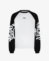 Gcds Graffiti Long Sleeves T-shirt - | GCDS