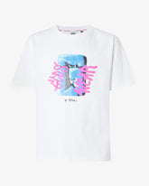 Graffiti Loose T-shirt - ALL PRODUCT DISCOUNT | GCDS