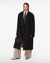 Double Breasted Tweed Coat - ALL PRODUCT DISCOUNT | GCDS