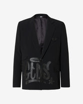 Gcds Graffiti Single Breasted Blazer - ALL PRODUCT DISCOUNT | GCDS