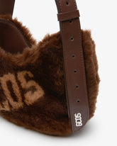 Comma Small Faux Fur Logo Twist Bag - ALL PRODUCT DISCOUNT | GCDS