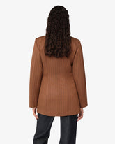 Pinstripe Clip Blazer - ALL PRODUCT DISCOUNT | GCDS