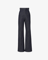 High Waist Denim Trousers - ALL PRODUCT DISCOUNT | GCDS