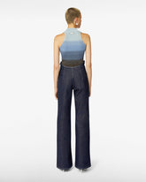 High Waist Denim Trousers - ALL PRODUCT DISCOUNT | GCDS