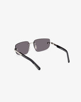 GD0052 Rectangular Sunglasses - Black | GCDS