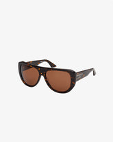 Shield Soft Sunglasses GD0074 - Brown | GCDS