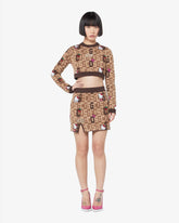 Minigonna in jacquard Hello Kitty monogram - ALL FULL PRICE | GCDS