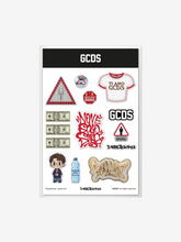 Sticker Diss Gacha x GCDS - Nero | GCDS