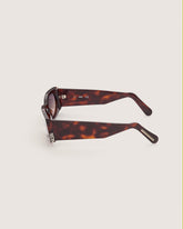 Pils rectangular sunglasses - Tortoise | GCDS