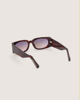 Pils rectangular sunglasses - Tortoise | GCDS