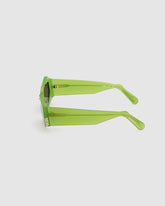 GD0022 Cat-eye sunglasses - Green | GCDS