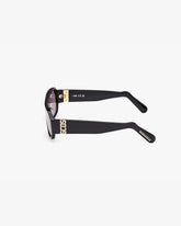GD0034 Geometric Sunglasses - Black | GCDS