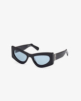 GD0036 Cat-eye Sunglasses - Black | GCDS