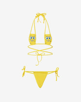 Bikini Spongebob In Cotone Crochet - Abbigliamento Donna | GCDS