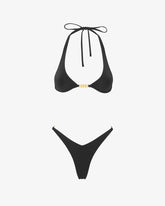 Metallic logo clip bikini - Abbigliamento Donna | GCDS