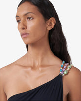 Bling one shoulder swimsuit - ALL PRODUCT DISCOUNT | GCDS