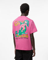Surfing Wirdo Printed Loose T-Shirt - ALL PRODUCT DISCOUNT | GCDS