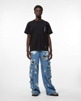 Ripped Ultracargo Denim Trousers - ALL PRODUCT DISCOUNT | GCDS