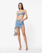 Gcds Bling Denim Bra - ALL PRODUCT DISCOUNT | GCDS