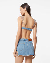 Gcds Bling Denim Bra - ALL PRODUCT DISCOUNT | GCDS