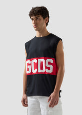 Band Logo Sleeveless T-shirt - ALL FULL PRICE | GCDS