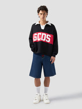 Scarf with Logo - Black | GCDS