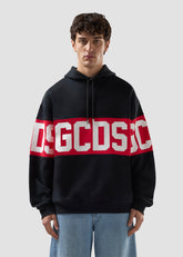 Felpa con cappuccio con Banda Logo - Abbigliamento Uomo | GCDS