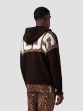 Band Logo Back Hooded Cardigan