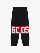 Pantaloni con Band Logo - Nero | GCDS