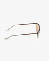 Occhiali da sole Geometrici GD0071 - Marrone | GCDS