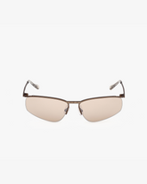 Occhiali da sole Geometrici GD0071 - Marrone | GCDS