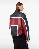 Leather Racing Jacket - Men’s Jackets, Coats and Blazers  | GCDS