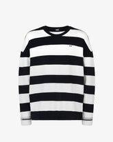 Striped Logo Sweater - Archive | GCDS