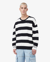 Striped Logo Sweater - Archive | GCDS