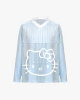 Hello Kitty Hockey Long Sleeves T-Shirt - Hello Kitty x GCDS | GCDS