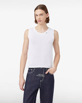 Open Knit Tank Top - Men