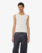 Gcds Monogram Macramè Tank Top - Archive | GCDS