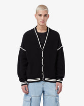 Logo Knit Cardigan - Men