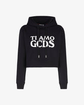 Ti Amo Gcds Crop Hoodie - Ti Amo GCDS | GCDS